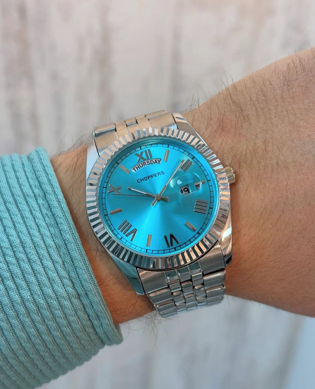 CHOPPERS DAY DATE ROLEX MODEL ERKEK KOL SAATİ