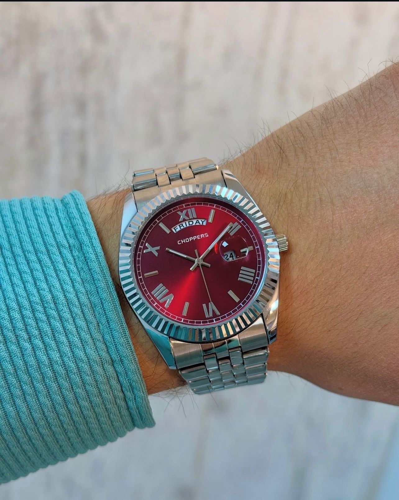 CHOPPERS DAY DATE ROLEX MODEL ERKEK KOL SAATİ