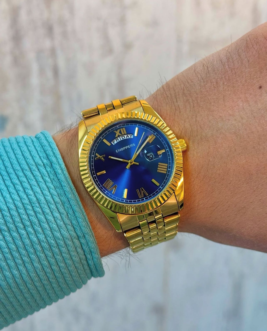 CHOPPERS DAY DATE ROLEX MODEL ERKEK KOL SAATİ